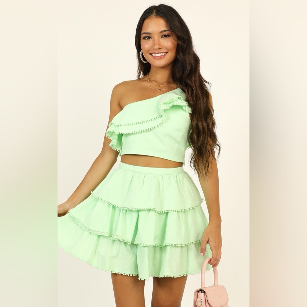 Showpo Rooftop Spritz Mint Green Set